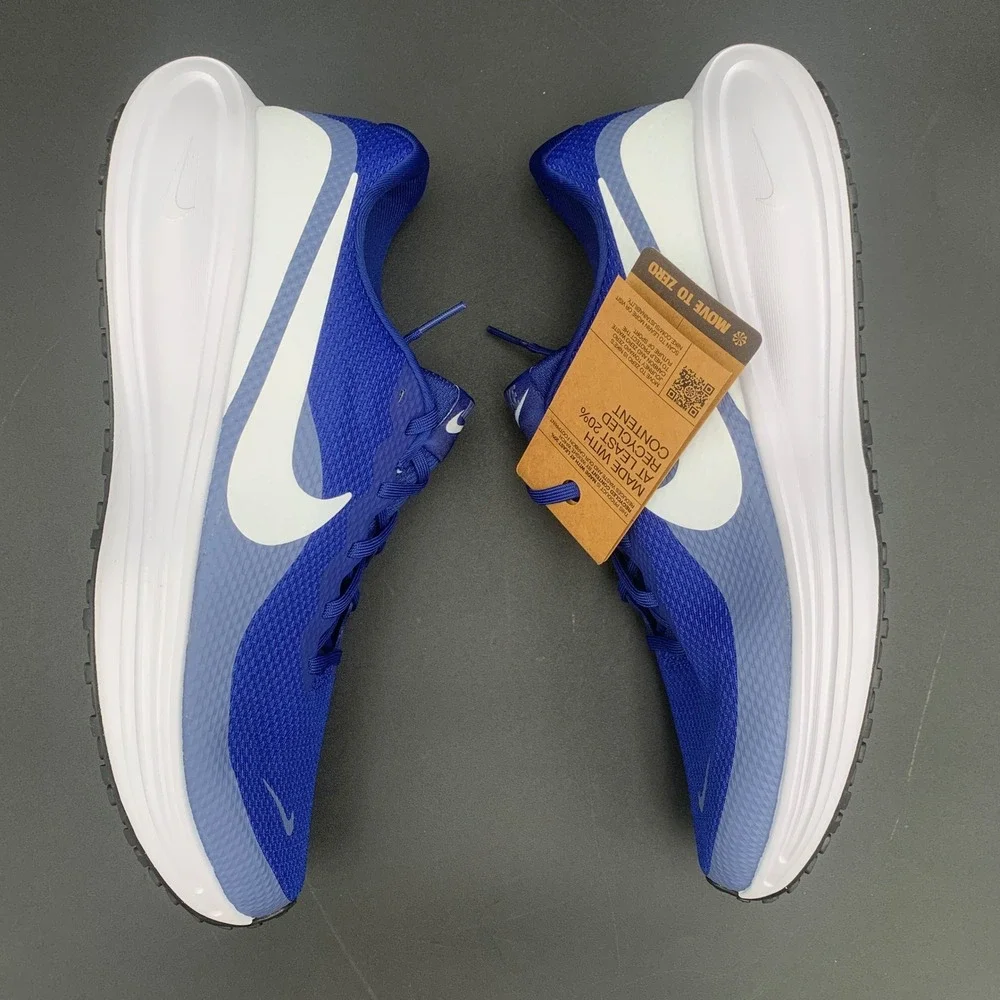 Nike‎ Revolution 8 Deep Royal Blue White Mens Running Shoes HJ9198-401 Size 11.5